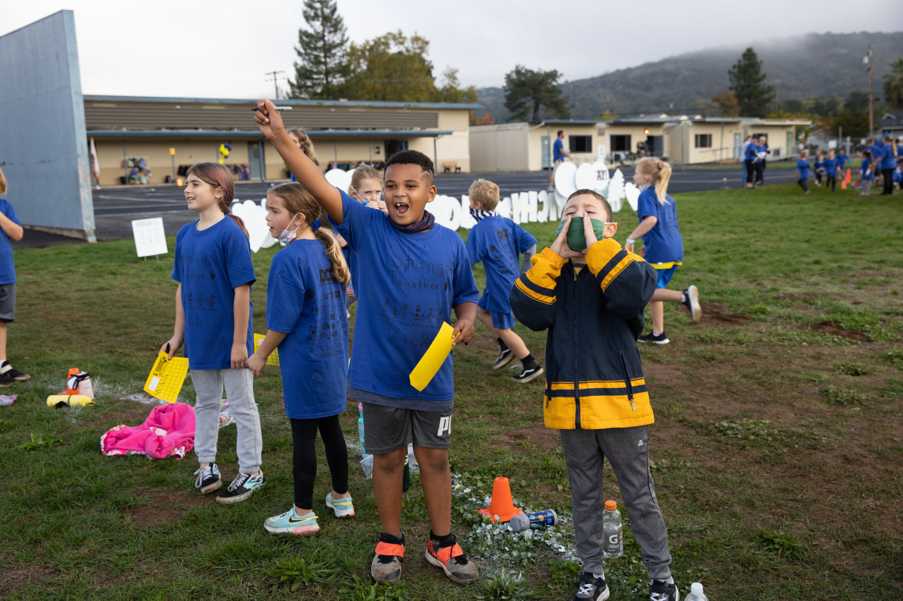 Vichy Elementary School jogathon 2021